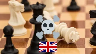 Chess opening trap - Italian game Blackburne Shilling gambit