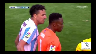 Real madrid vs Malaga 1-1 Highlights