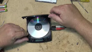 Panasonic SL-NP500 portable cd player no play lets fix it
