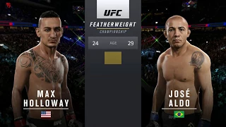 MAX HOLLOWAY VS JOSE ALDO 2, UFC 218