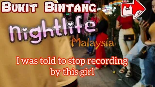 Bukit Bintang nightlife in Malaysia, Red light massage parlour shops and foodlife