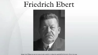 Friedrich Ebert