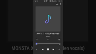 MONSTA X - If Only (+hidden vocals)