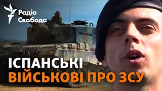 Українські танкісти опановують танки Leopard 2 в Іспанії