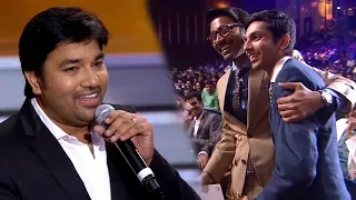 Mirchi Shiva Making Fun Of Dhanush And Anirudh