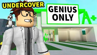 I Joined GENIUS ONLY Club.. Kids Were Brainwashing People! (Roblox)