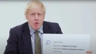 Boris Johnson says Blue