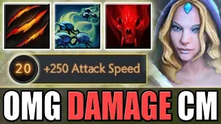 Super Attack Speed CM + Fury Swipes power [True Imba] Dota 2 Ability Draft