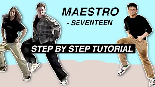SEVENTEEN (세븐틴) 'MAESTRO' *STEP BY STEP TUTORIAL* (Beginner Friendly)