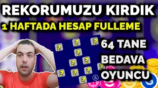 0 TL İLE 1 HAFTADA HESAP FULLEME ⚽️ 64 TANE BEDAVA OYUNCU !!! EN ÇOK HEDİYE VERİLEN HAFTA