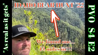 2022 Idaho Spring bear hunt