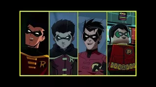 Damian Wayne (Robin) Evolution in Cartoons. (2018)