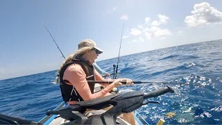 SEA-DOO fishing in SHARK infested waters | Deep Sea Fishing with @kristinefischer2289