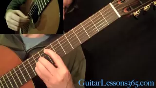 Recuerdos de la Alhambra Guitar Lesson Pt.1 - Francisco Tarrega - A Minor Section