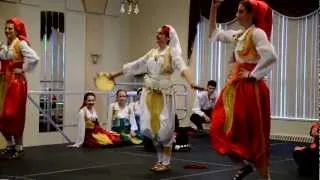 Serbian Folk Dance at Carassauga 2012 - Српског фолклор "Врању"