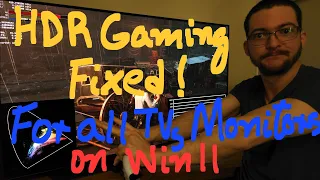 HDR Gaming Fix for all TVs and Monitors on Win11. No more black level raised. Reshade Mod