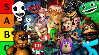 Ranking Over 100 Indie Horror Games...