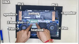 HP OMEN 15  How to Remove and Clean the Fans ( HINDI + ENGLISH SUBTITLES )