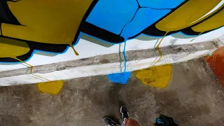 Graffiti - Tesh | Abandoned Store | GoPro [4K]
