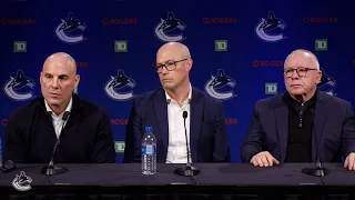 Rick Tocchet Introduced as New Canucks Head Coach (Jan. 22, 2023)