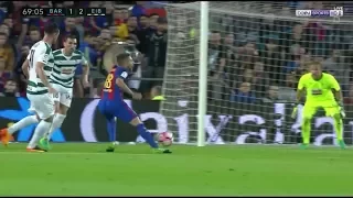 simulación de jordi alba y neymar jr partido del barcelona roban al eibar la liga 2017