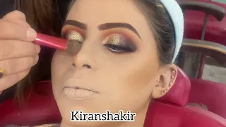 Full new look bridal makeup tutorial  by kiranshakir idealbeautysalon