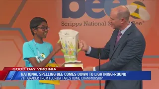 National spelling bee comes down to lightening-round