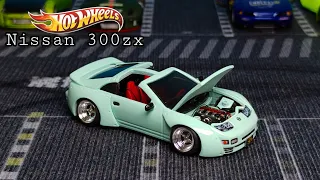 Custom hot wheels nissan 300 zx