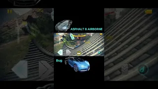 EL Bug del asphalt 8 en THE GREAT WALL #shorts