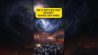 DIE 8 ZEICHEN DER ENDZEIT! #Gott #Jesus #Bibel #Endzeit #apokalypse #Shorts