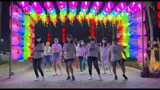 Yenny Line Dance Bie Zhi Ji choreo Erni Jasin @ Old Shanghai Kelapa Gading💃💃