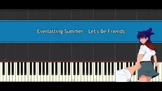 Everlasting Summer OST/Бесконечное Лето OST - Let's Be Friends (piano)