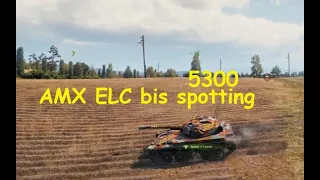 AMX ELC bis on prokhorovka "carrying" by spotting  5300 spotting damage.