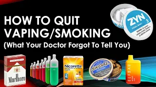 A Complete Guide to Quitting Nicotine Products.