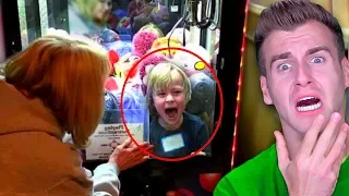 KID Accidentally Gets STUCK In TOY MACHINE (For 2 Days)...