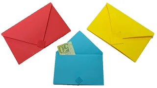 How to Make Paper Envelope 💌 Easy Origami Envelope Tutorial