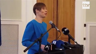 18.04.19 - President Kersti Kaljulaid: kohtumine Vladimir Putiniga läks väga hästi