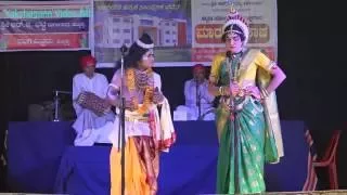 Nilkod Satyabhama & Ashok Bhat  Narada a Hasya clip