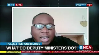 Discussion | Roles and responsibilities of deputy ministers