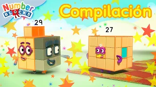 ¡Los episodios más populares de Numberblocks!  Dibujos animados para niños | @numberblocks_es