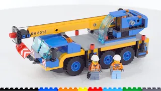 LEGO City 2022 Mobile Crane set 60324 review! Another easy best-of-the-year contender