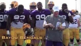 LSU Big Cat Drill March 15, 2012 [Raw Video]