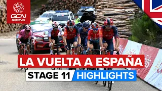 Breakaway Battle On La Laguna Negra! | Vuelta A España 2023 Highlights - Stage 11