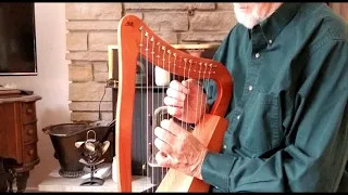 New Tune for the Aklot 15 String Harp - Georgia's Lullaby