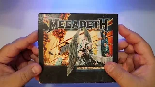 MEGADETH - United Abominations / UNBOXING CD