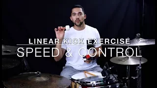 Linear Kick Drum Speed & Coordination Exercise- Fisherdrumming Lesson