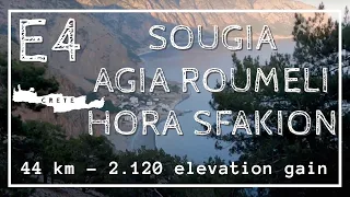 Crete E4 hiking (Sougia - Agia Roumeli - Hora Sfakion)