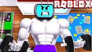 Becoming The BIGGEST AND STRONGEST Player In Roblox Weight Lifting Simulator 4