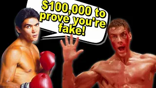 What Really happened when Van Damme was challenged by Don "The Dragon" Wilson for $100k!?