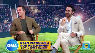 Ryan Reynolds and Rob McElhenney talk new docuseries